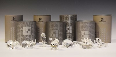 Lot 442 - Quantity of boxed Swarovski crystal animals