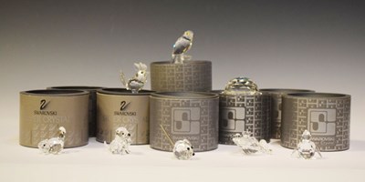 Lot 400 - Quantity of boxed Swarovski crystal animals