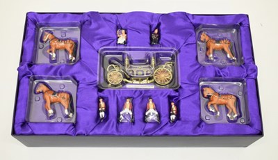 Lot 489 - Corgi 'Queen Elizabeth II Golden Jubilee' boxed set and 1977 set