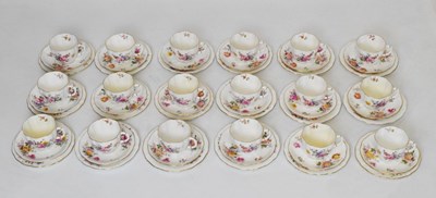 Lot 453 - Royal Crown Derby 'Derby Posies' tea service