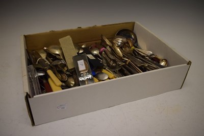 Lot 756 - Quantity of silver plated cutlery