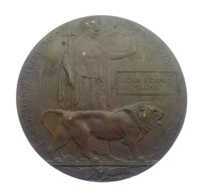 Lot 355 - First World War Battle of Paschendaele Memorial plaque