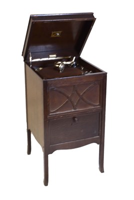 Lot 763 - His Master Voice wind-up gramophone