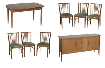 Lot 644 - Vanson teak dining suite, c.1958