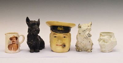 Lot 750 - Margaret Thatcher jug, Churchill mug, etc.