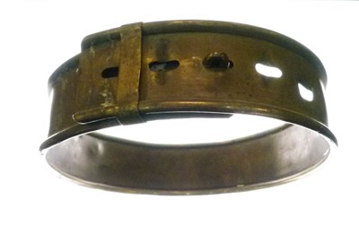 Lot 236 - Large Victorian brass dog collar