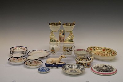 Lot 700 - Quantity of ealy 19th Century and later English ceramics
