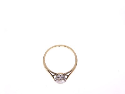 Lot 3 - Diamond single stone ring