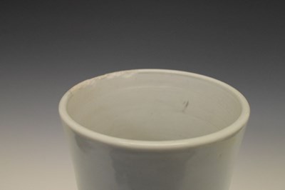 Lot 291 - Large 19th Century Chinese copper-red vase