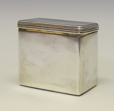 Lot 99 - 19th Century Russian silver box, MP 84 Zolotniks