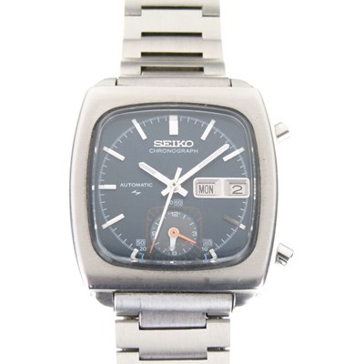 Lot 74 - Seiko - Gentleman's stainless steel automatic chronograph