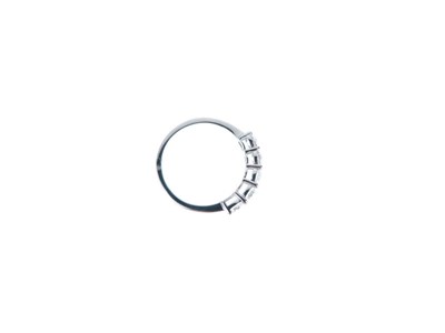 Lot 10 - Five-stone diamond ring