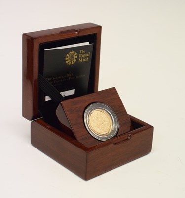 Lot 173 - Elizabeth II gold sovereign 2015