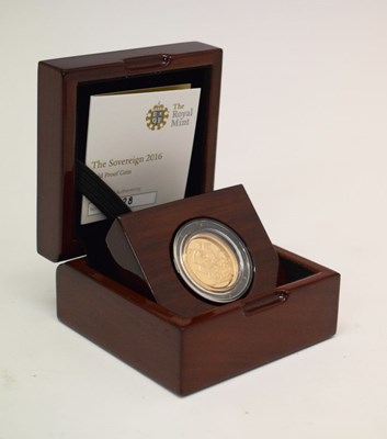 Lot 172 - Elizabeth II gold sovereign 2016