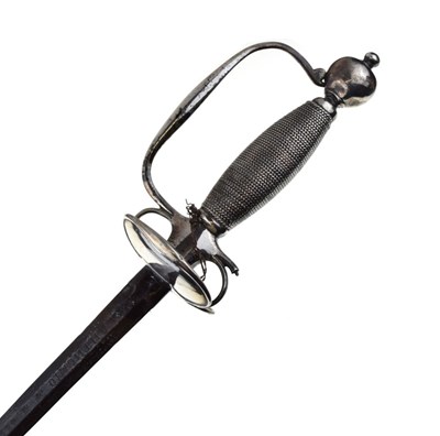 Lot 328 - Antonio Pichinio - Early 18th Century small sword with a basket hilt