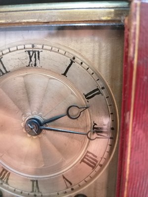 Lot 457 - Paul Garnier - Second quarter 19th Century French brass repeater carriage clock