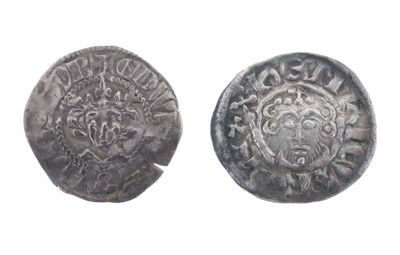 Lot 125 - King John silver penny, and King Edward I silver penny