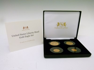 Lot 115 - United States of America,  Liberty Head Gold Eagle set