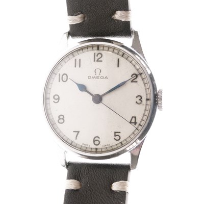 Lot 66 - Omega - 1944 British Military pilot's wristwatch