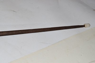 Lot 192 - Spanish cup-hilted rapier, late 18th Century.