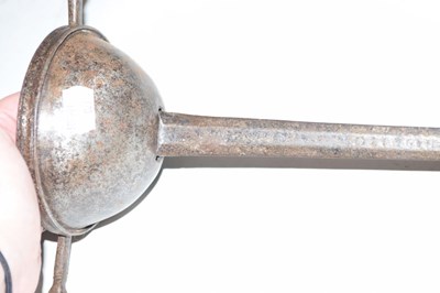 Lot 192 - Spanish cup-hilted rapier, late 18th Century.