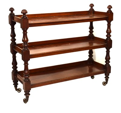 Lot 552 - Victorian three tier buffet