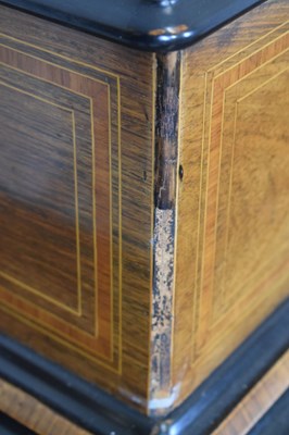 Lot 185 - Fine Nicole Freres six-cylinder interchangeable musical box on stand, playing 36 airs