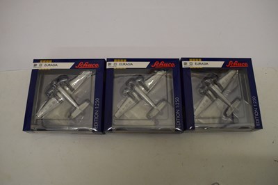 Lot 251 - Quantity of boxed Schuco and Schabak 1:600 and 1:250 scale model planes