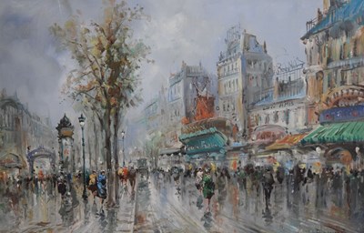 Lot 404 - Late 20th Century oil on canvas 