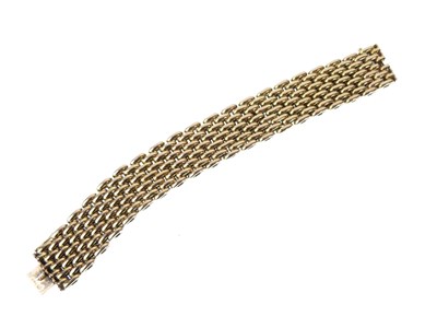 Lot 16 - Heavy wide bracelet
