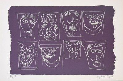 Lot 401 - John Piper (1903-1992)  - Limited edition print - 'Corbeis at Kilpeck'