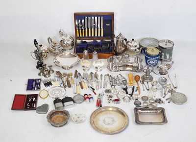 Lot 475 - Large quantity of silver plate