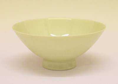 Lot 320 - Chinese celadon glazed footed bowl