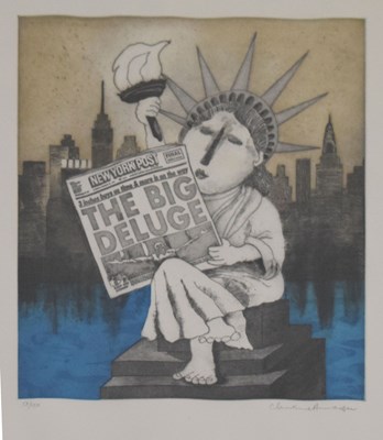 Lot 478 - Christine Amarger (b.1935) - New York Post