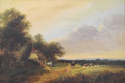 Lot 393 - W.Williams (19th Century) - Oil on canvas