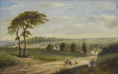 Lot 372 - English School (19th Century) - Oil on board