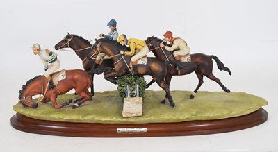 Lot 297 - Capodimonte 'The Steeple Chase'