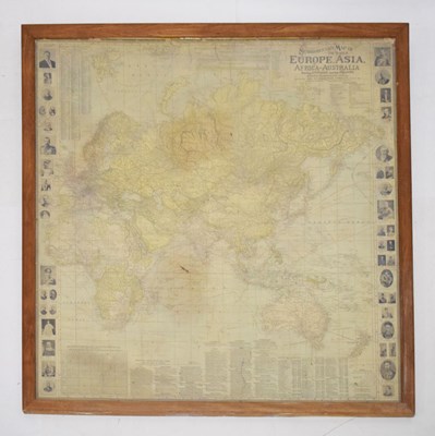 Lot 261 - Scarborough's Map of Europe, Asia, Africa, and Australia