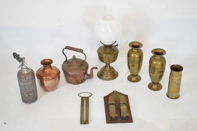 Lot 437 - Assorted metalwork