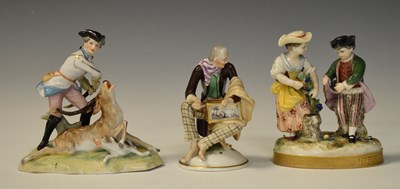 Lot 289 - Group of Continental porcelain