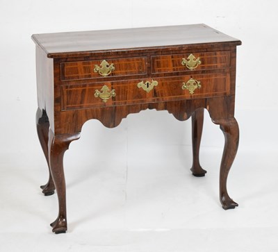 Lot 382 - 18th Century walnut lowboy
