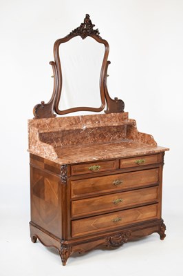 Lot 413 - French early 20th Century dressing chest