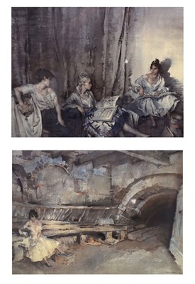 Lot 561 - Two signed Sir William Russell Flint prints