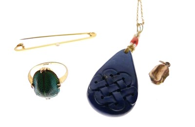 Lot 41 - Quantity of gold jewellery