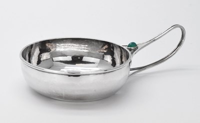 Lot 79 - Charles Robert Ashbee (1863-1942) for the Guild of Handicraft silver porringer