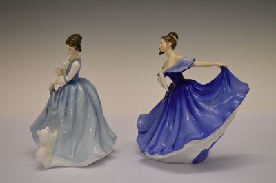 Lot 344 - Six Royal Doulton figures
