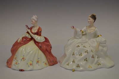 Lot 344 - Six Royal Doulton figures