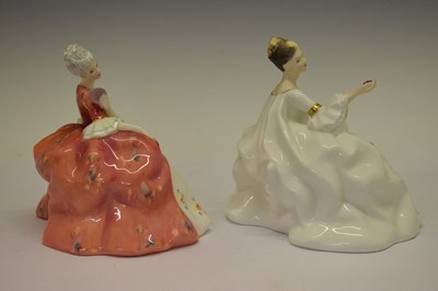 Lot 344 - Six Royal Doulton figures