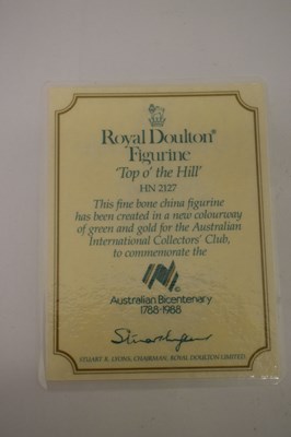 Lot 344 - Six Royal Doulton figures