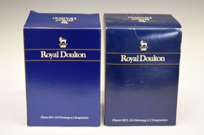 Lot 344 - Six Royal Doulton figures